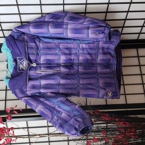 Girls hooded winter parka